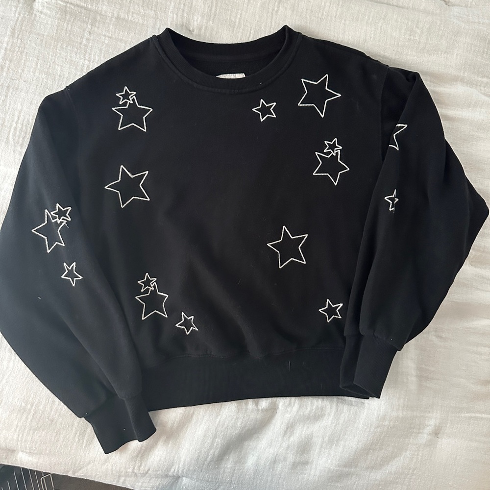Reflex Star Embroidered Crew Neck